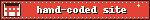 hand-coded site